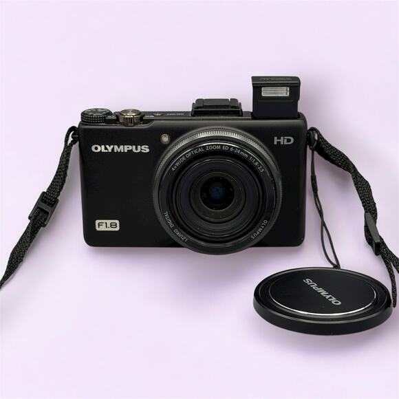 Olympus XZ-1 Digital Camera | 10MP | Black - Picture 1 of 5